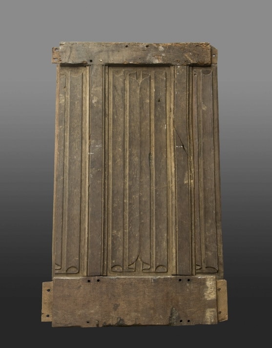 16th century Linenfold screen section