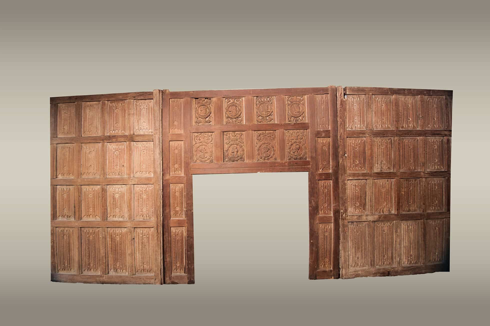 Henry VIII’s linenfold panelled room