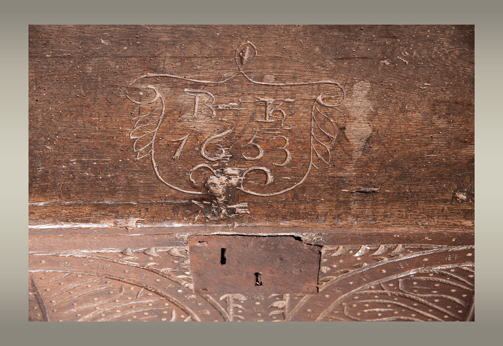 Charles II boarded child’s chest