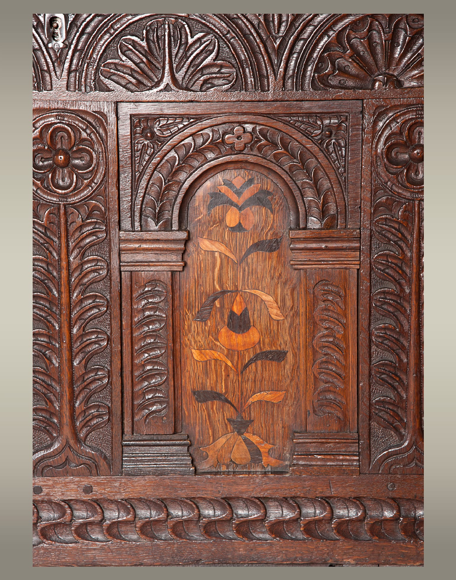 James I inlaid chest