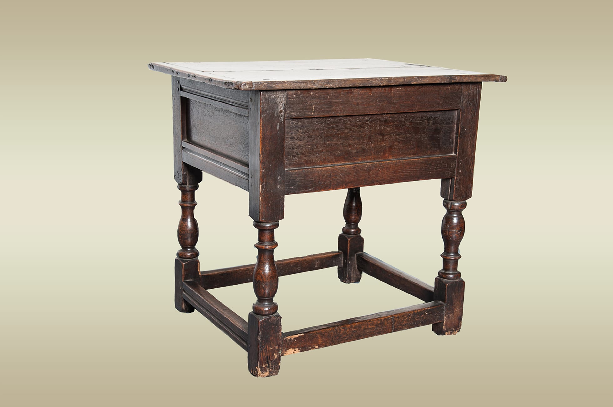 17th century joined oak table