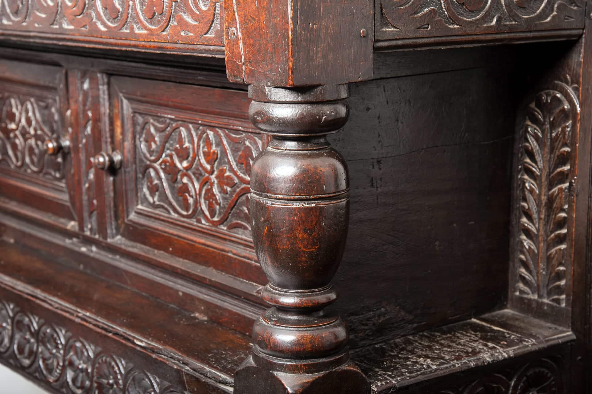 Charles I oak livery cupboard