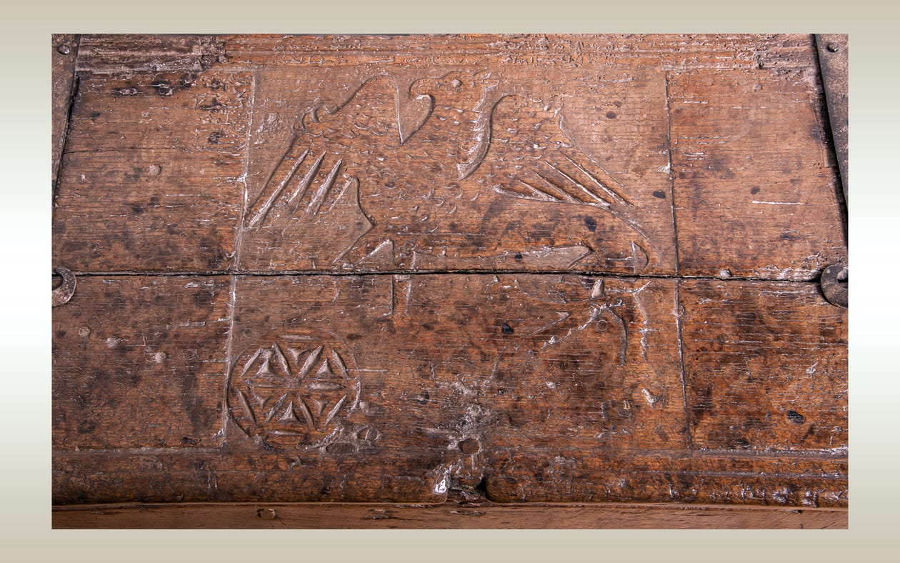 English Medieval chest