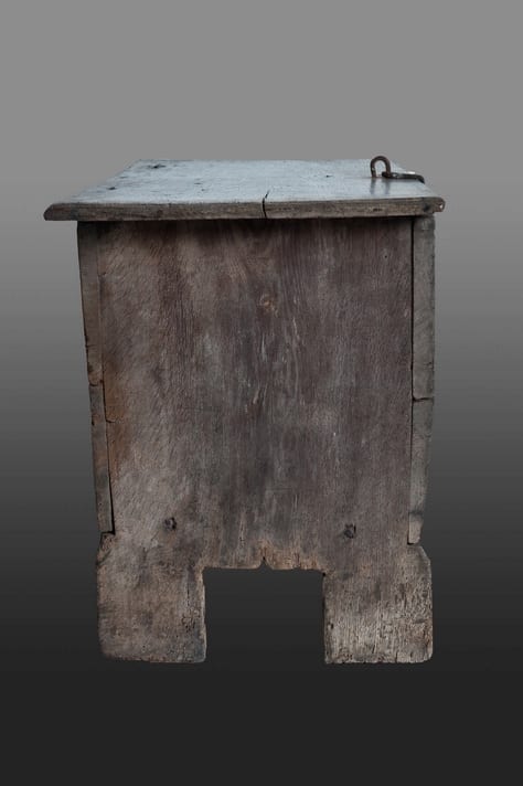 James I boarded chest