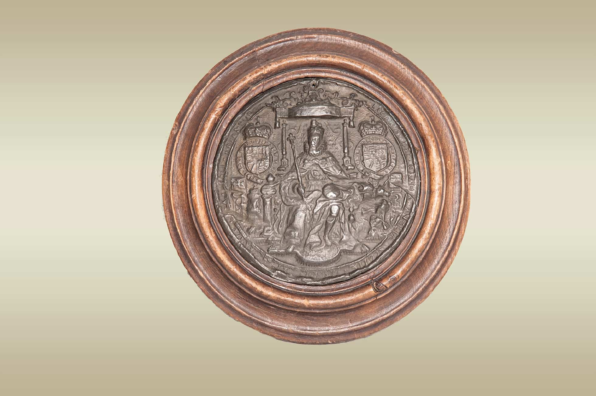 James I Pewter great seal
