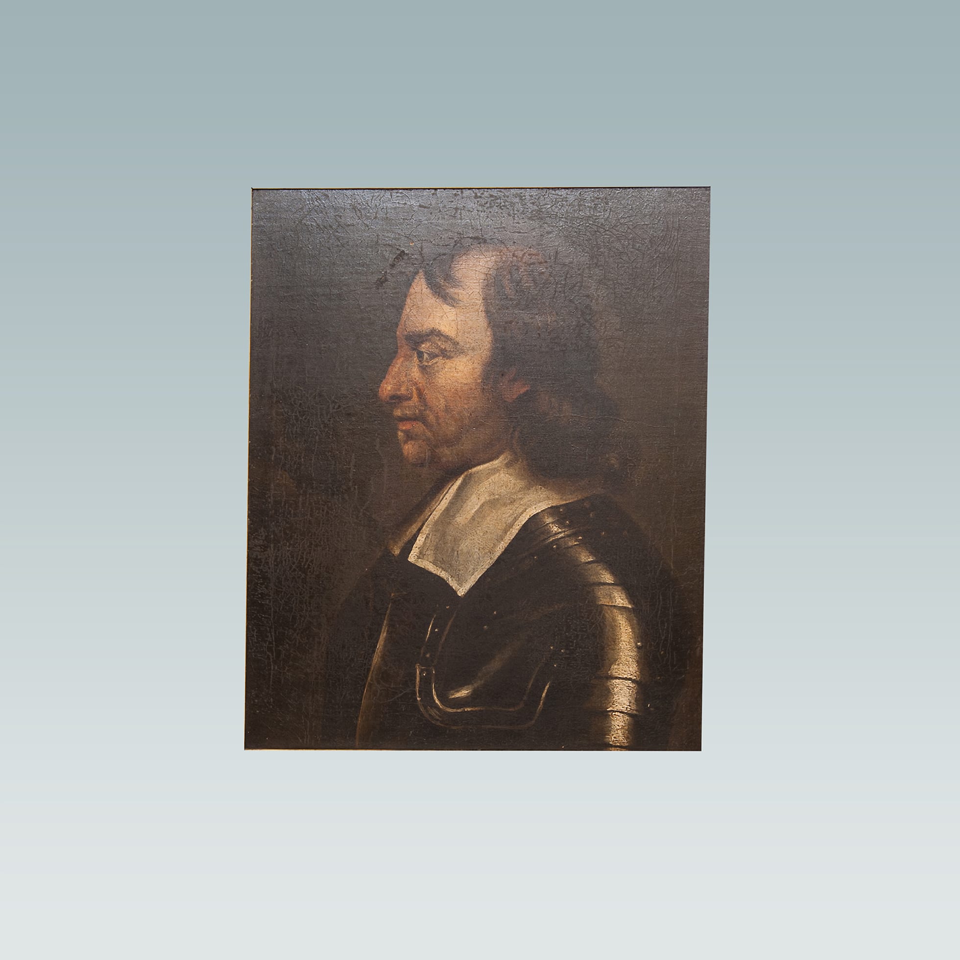 17th century portrait of Oliver Cromwell