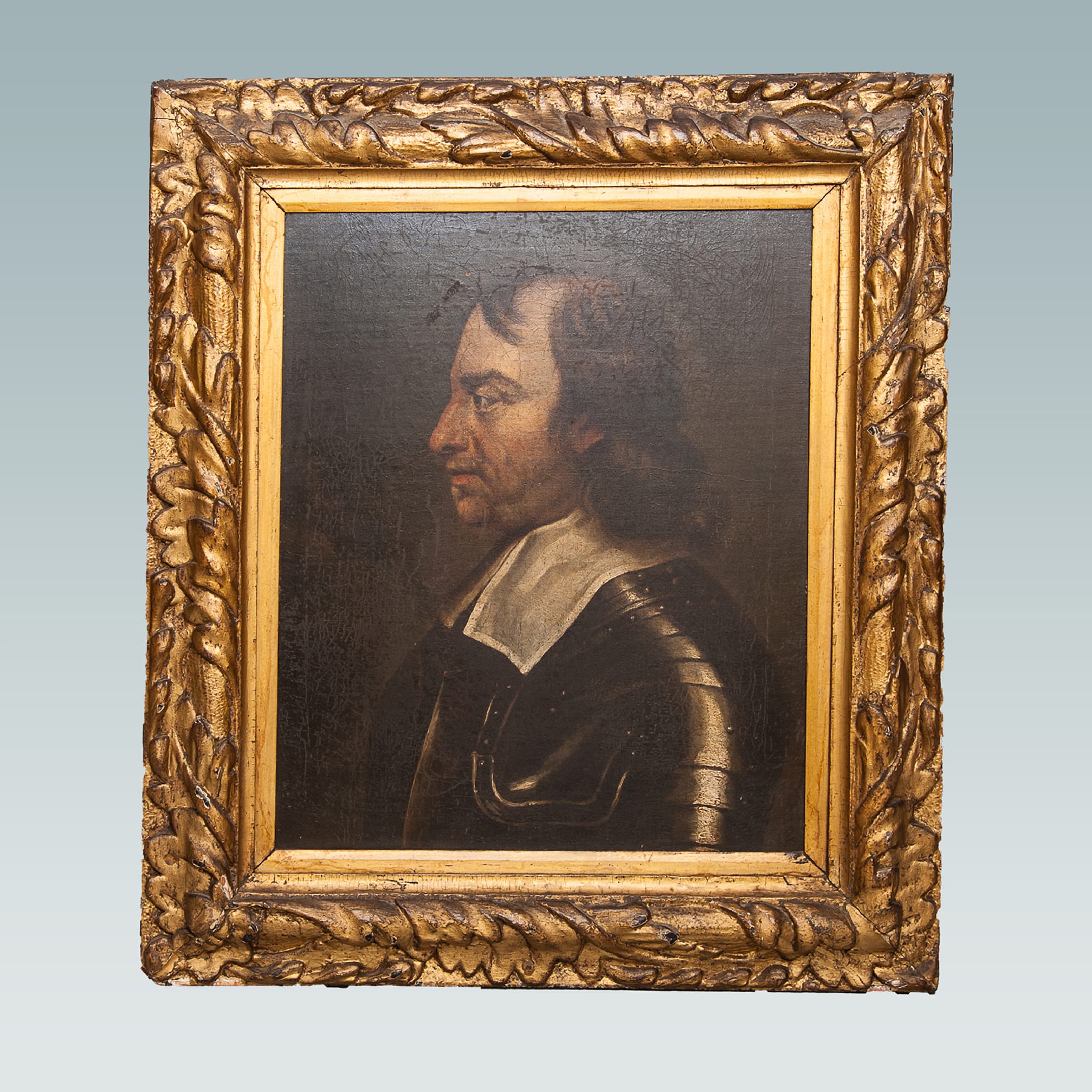 17th century portrait of Oliver Cromwell