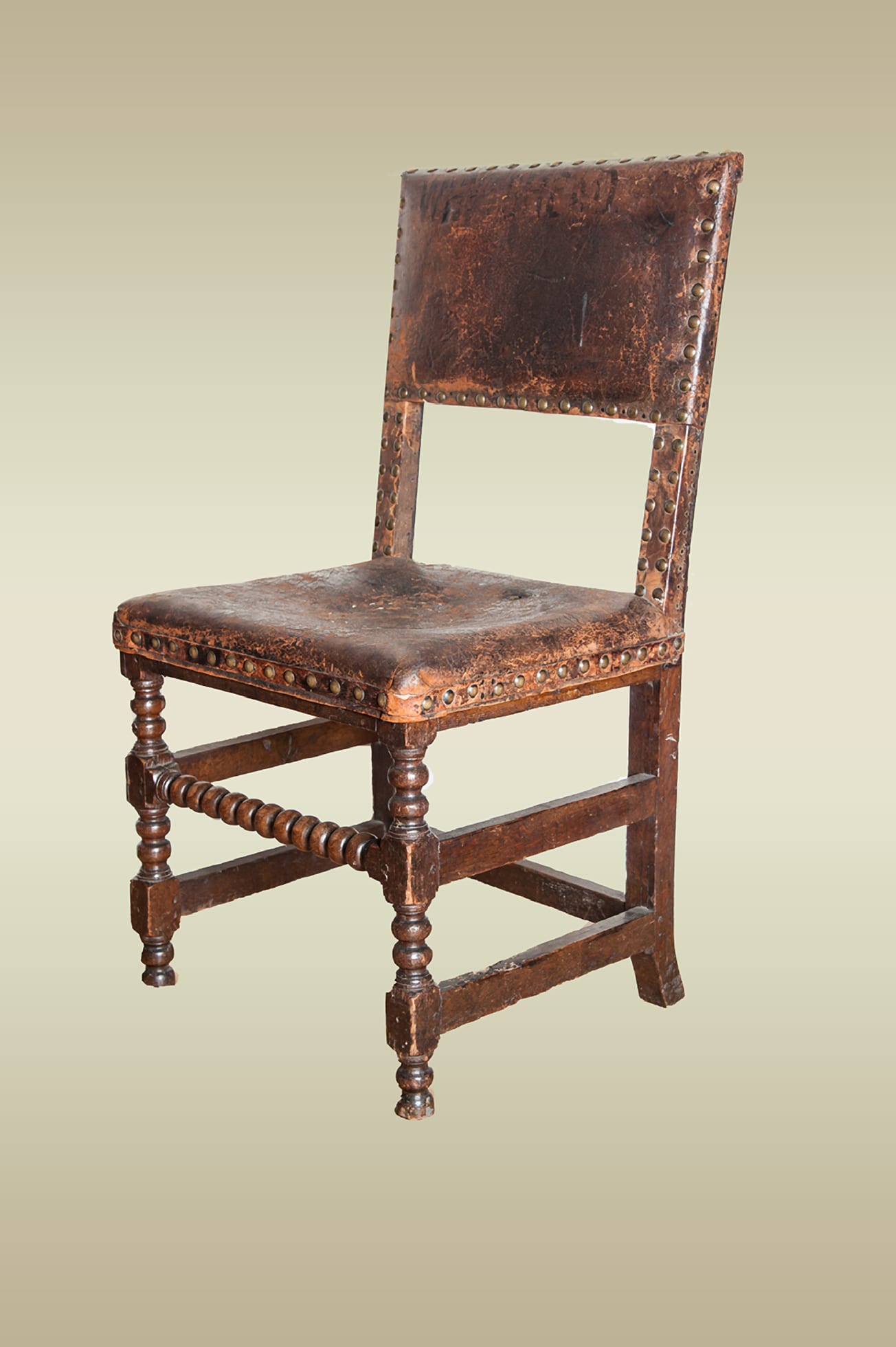 Large Cromwellian backstool