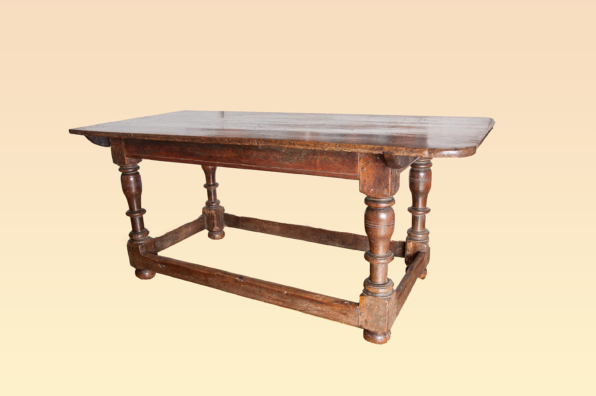 17th century joined oak table