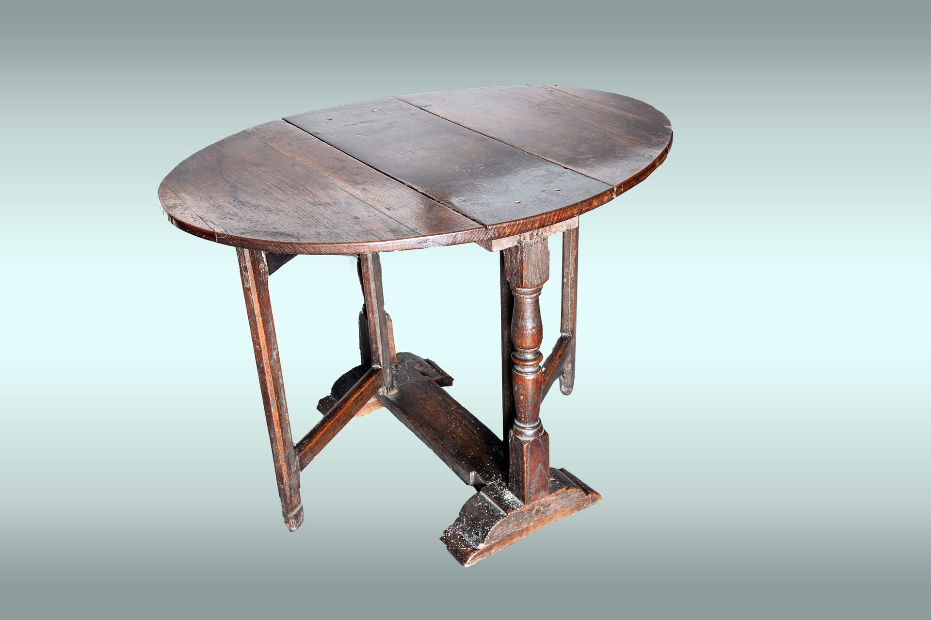 17th century joined oak gateleg table