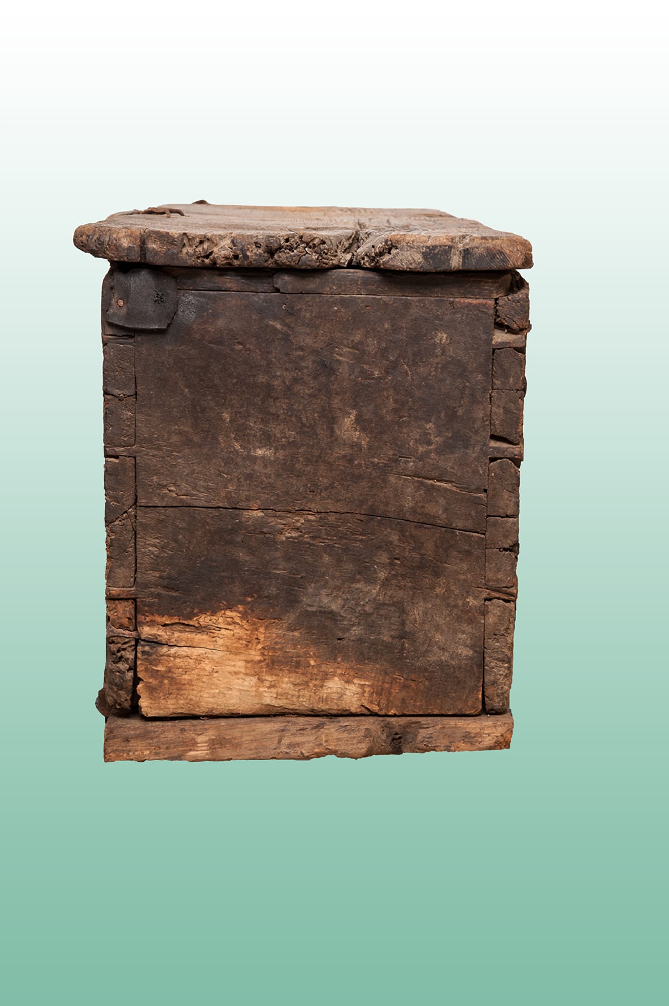 Medieval English oak chest