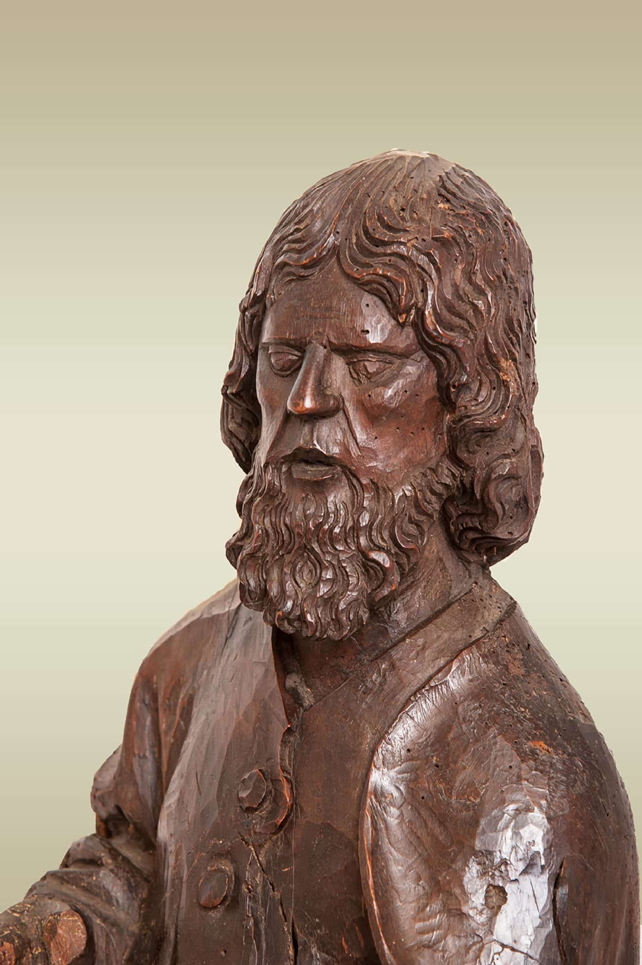 English sculpture of St Peter