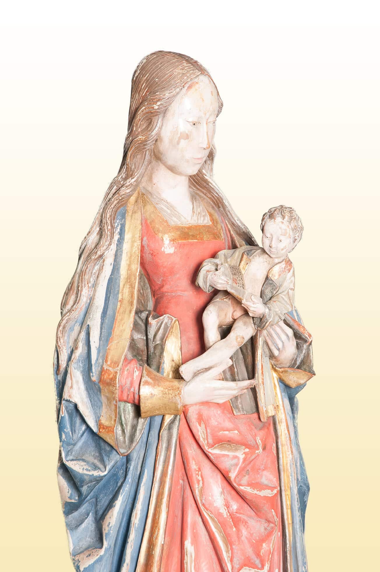 Late Gothic sculpture of the Virgin and Child