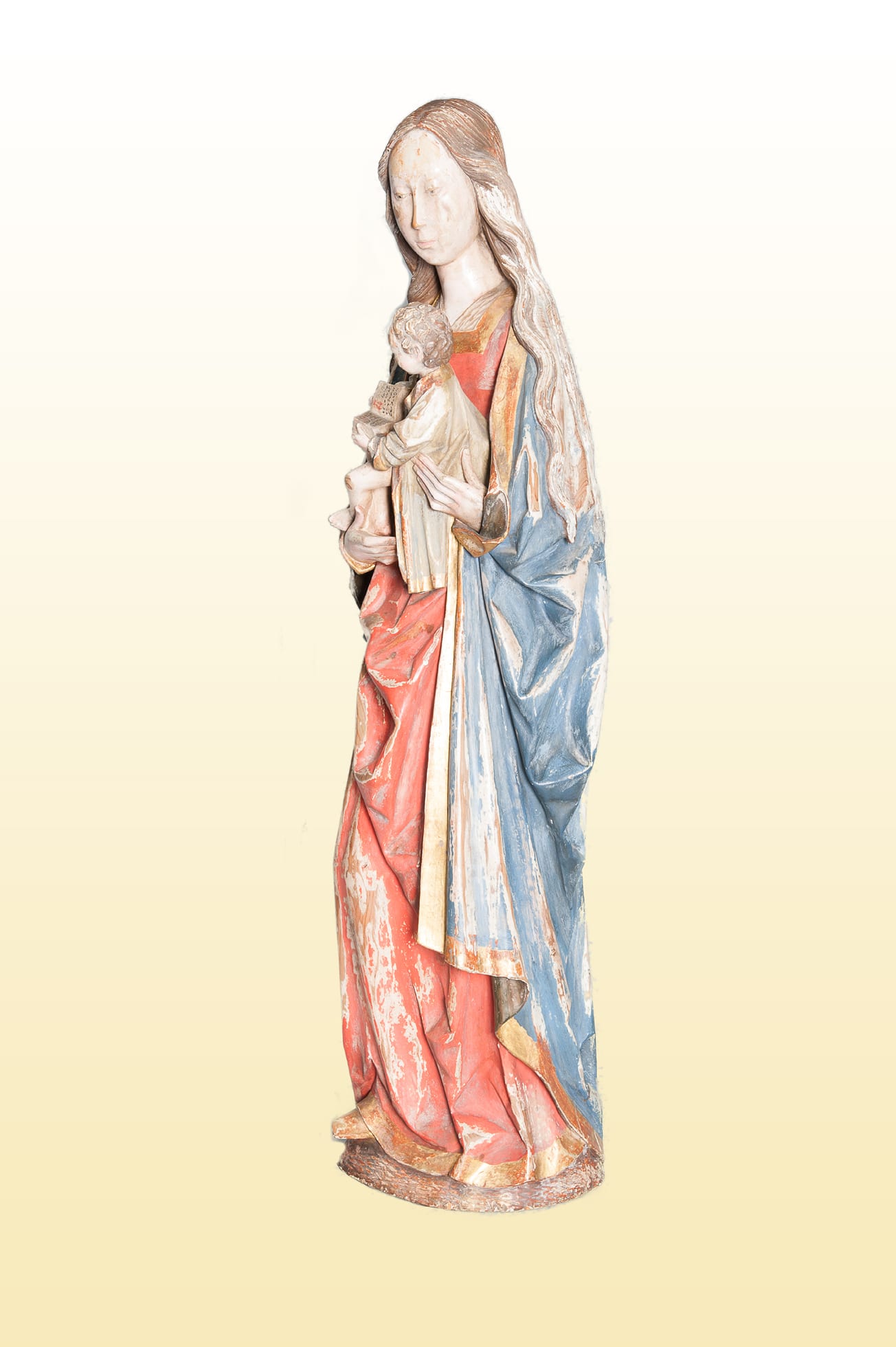 Late Gothic sculpture of the Virgin and Child