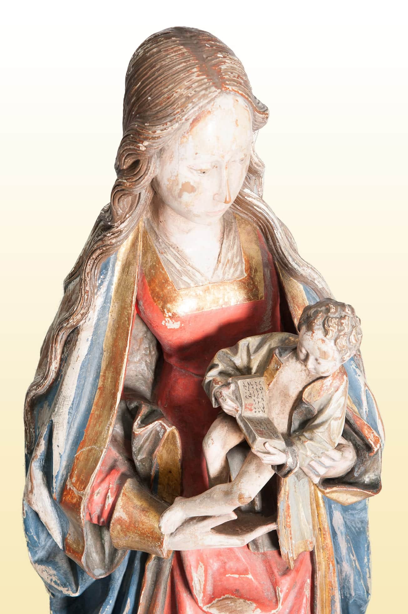 Late Gothic sculpture of the Virgin and Child