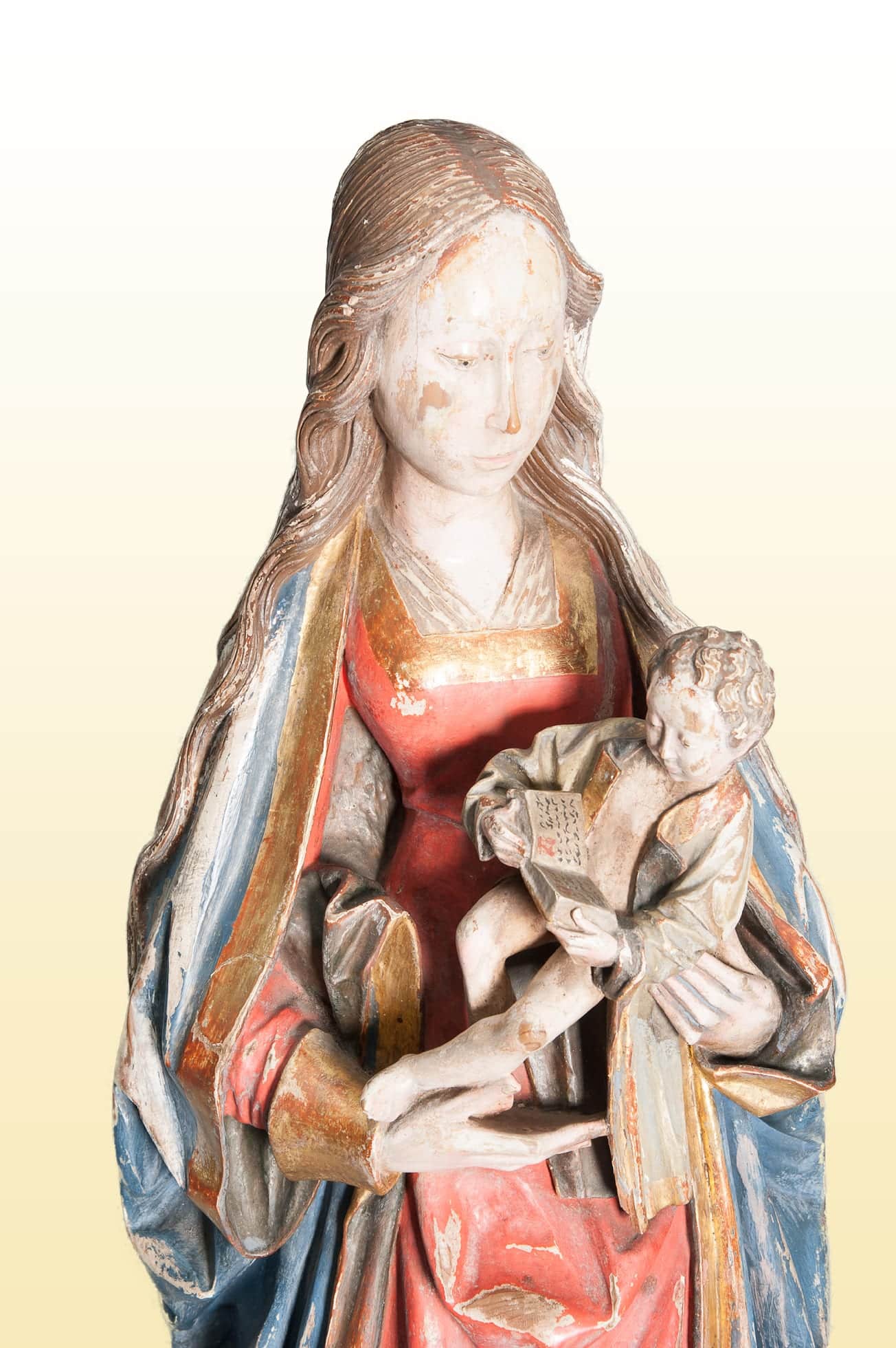 Late Gothic sculpture of the Virgin and Child