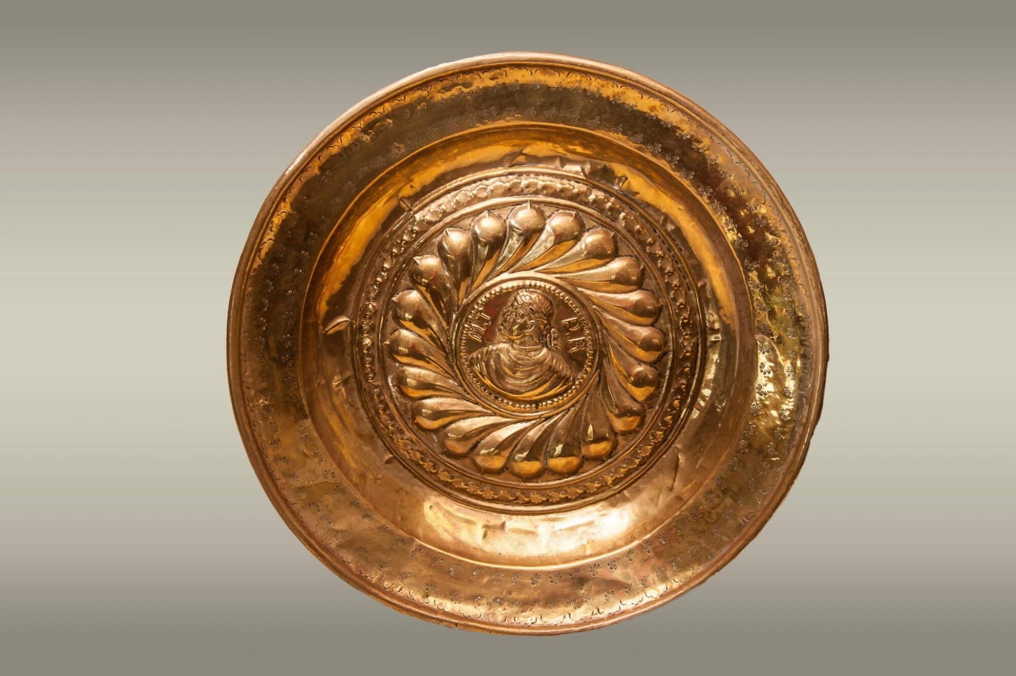 Late 16th century Alms dish