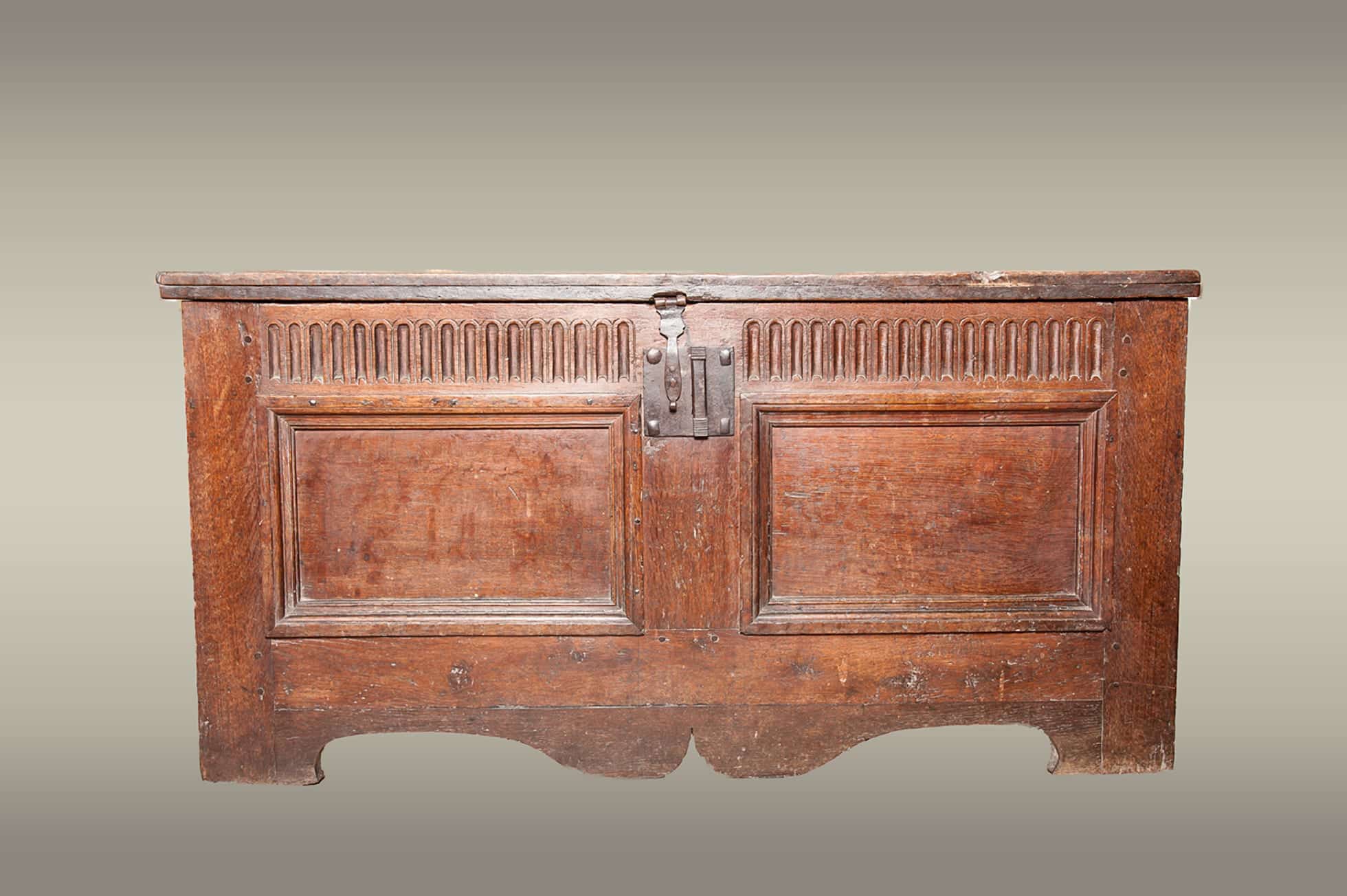 James I oak chest