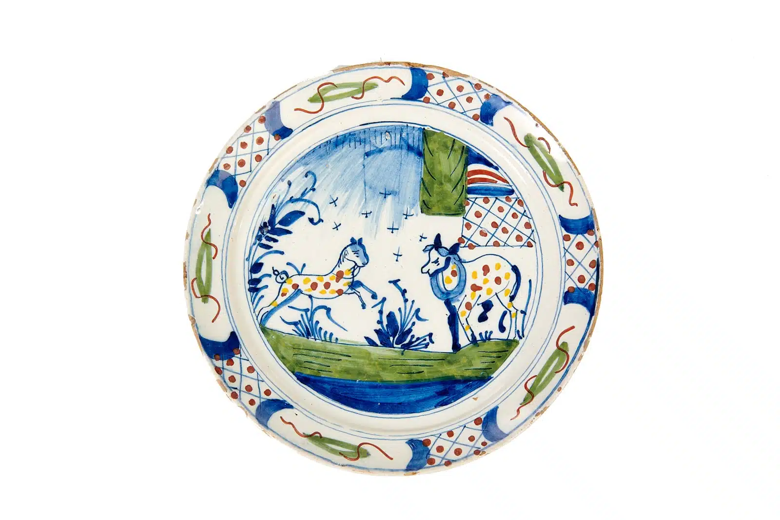 18th century Delft plate