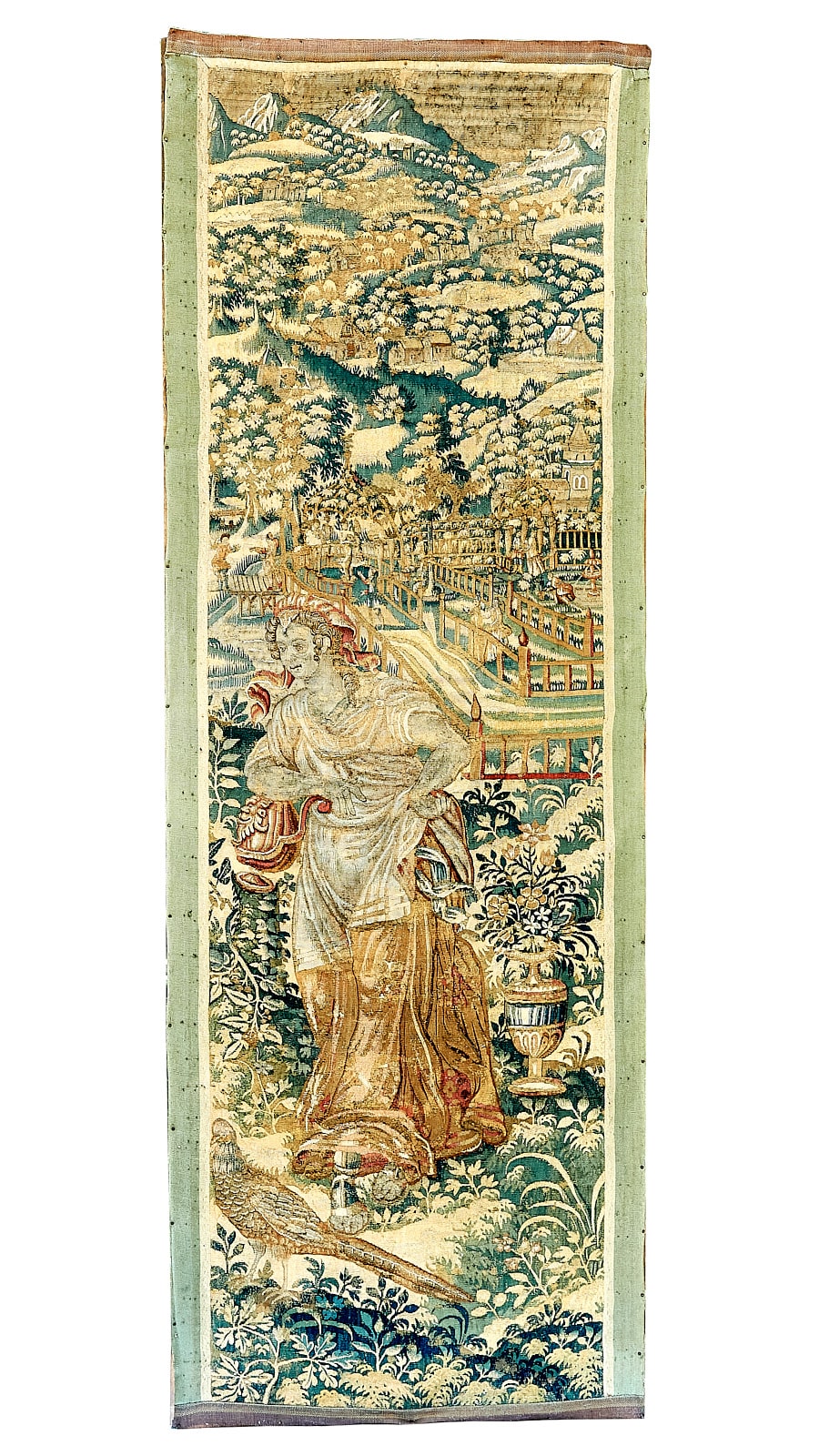 16th century tapestry fragment