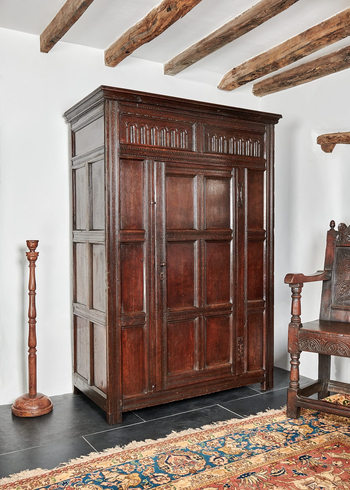 Charles I joined oak clothes press
