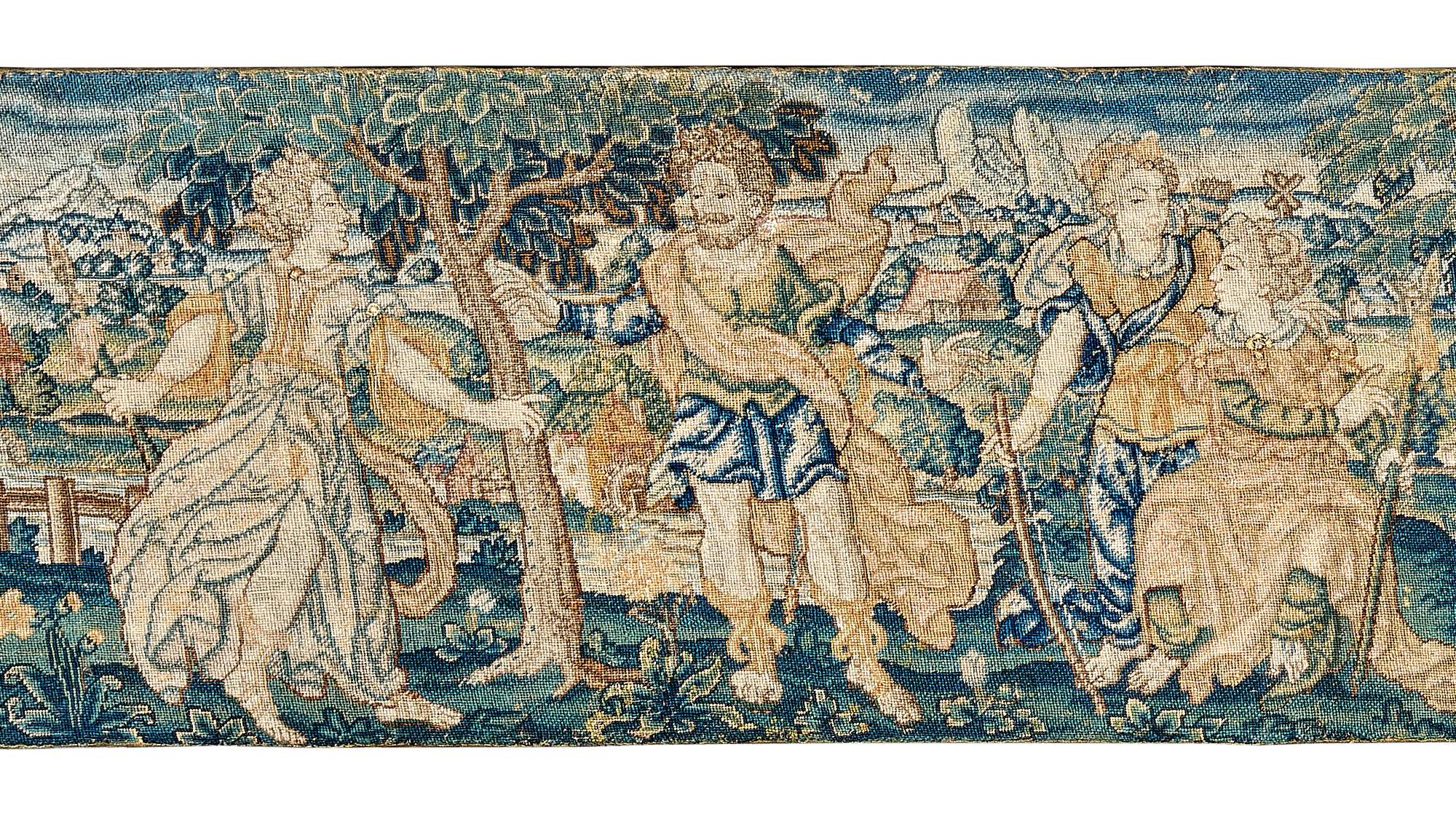 Elizabeth I tapestry valance