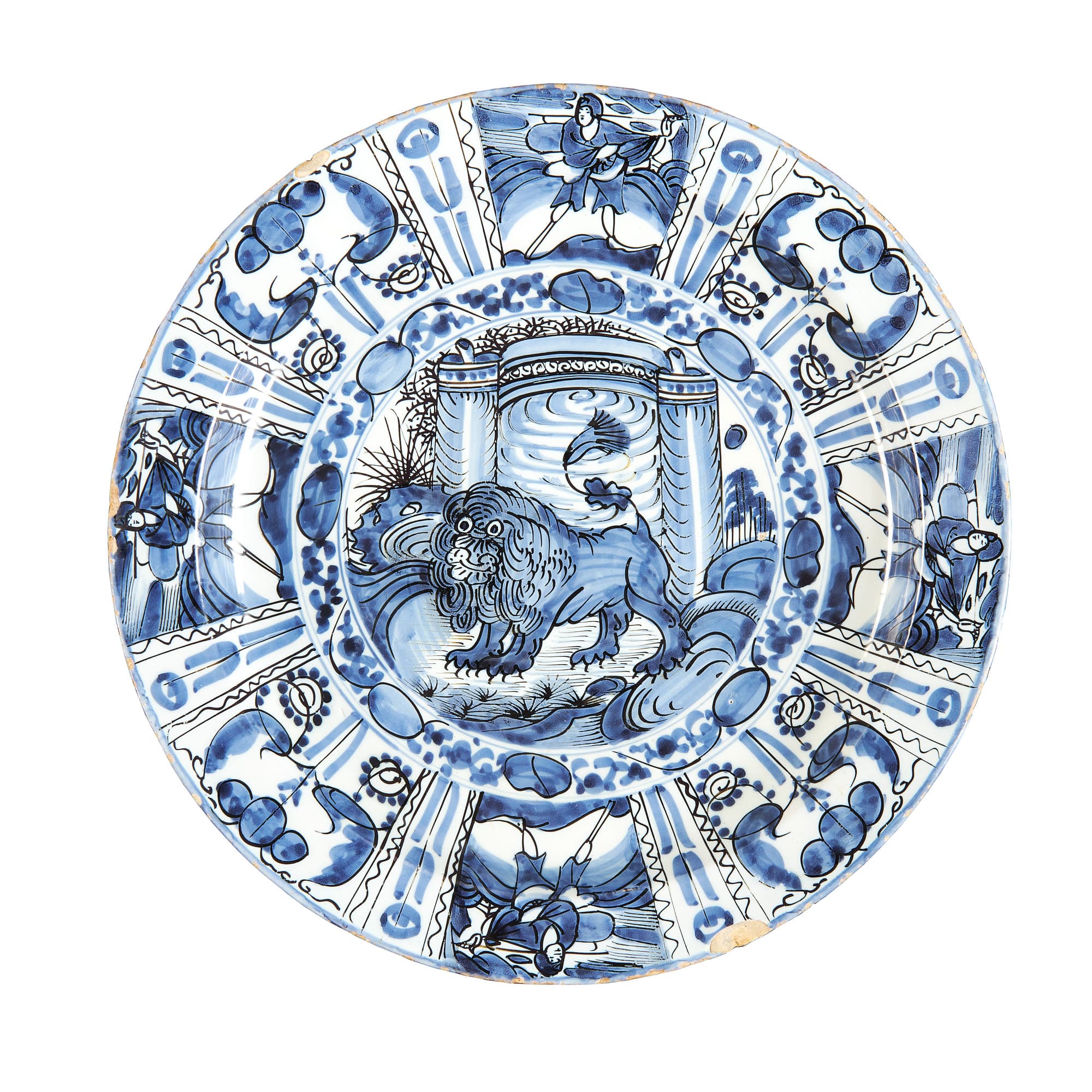 18th century Delft plate