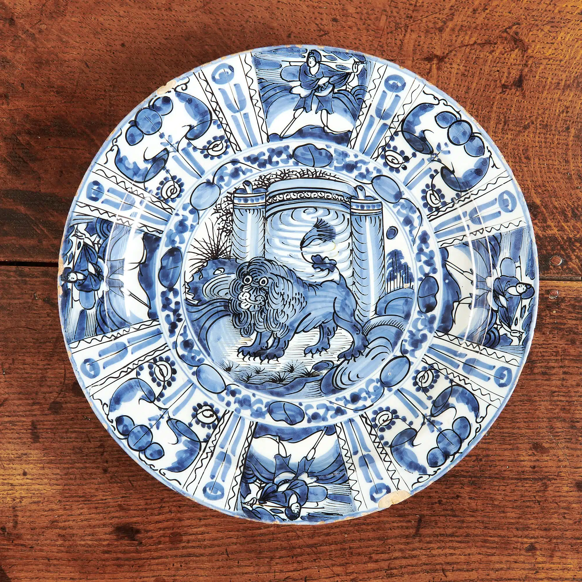 18th century Delft plate