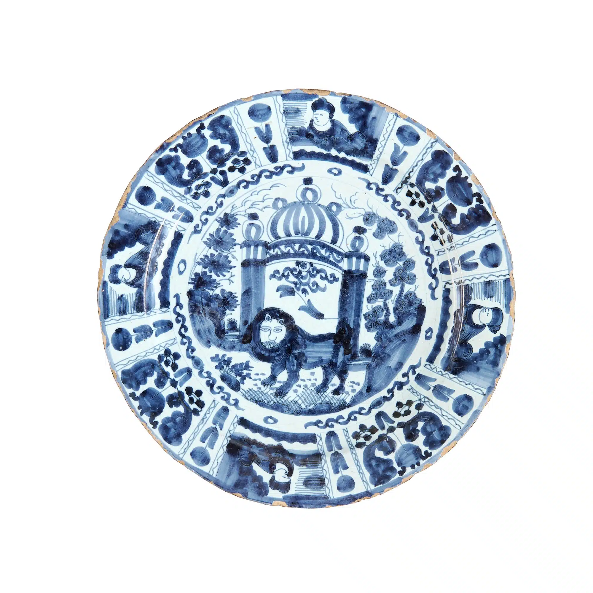 18th century Delft plate