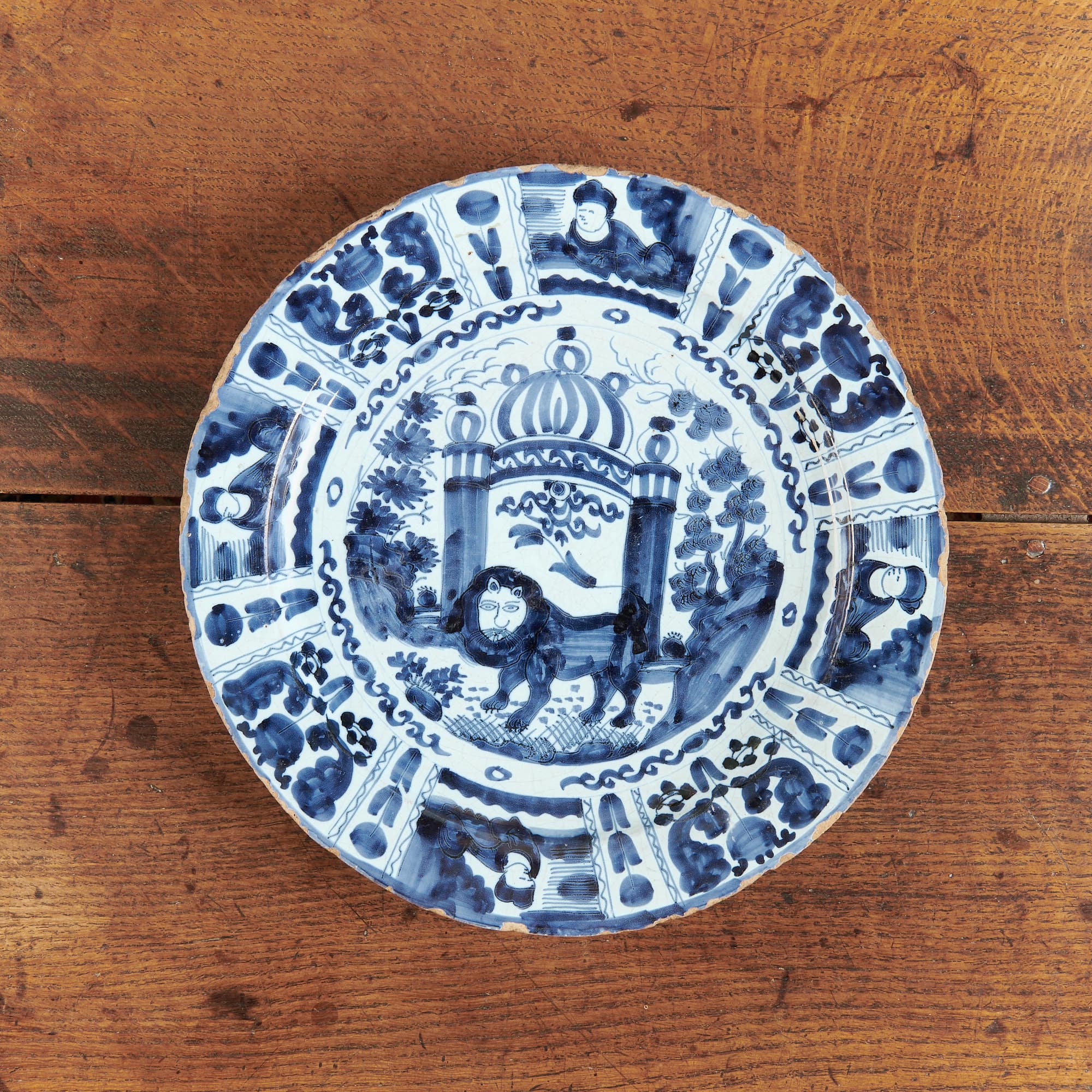 18th century Delft plate