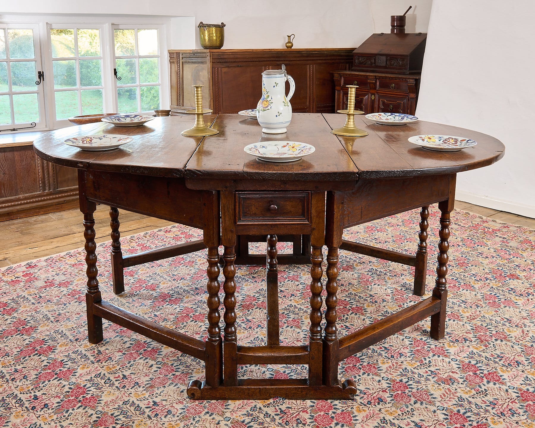 Charles II gate leg table