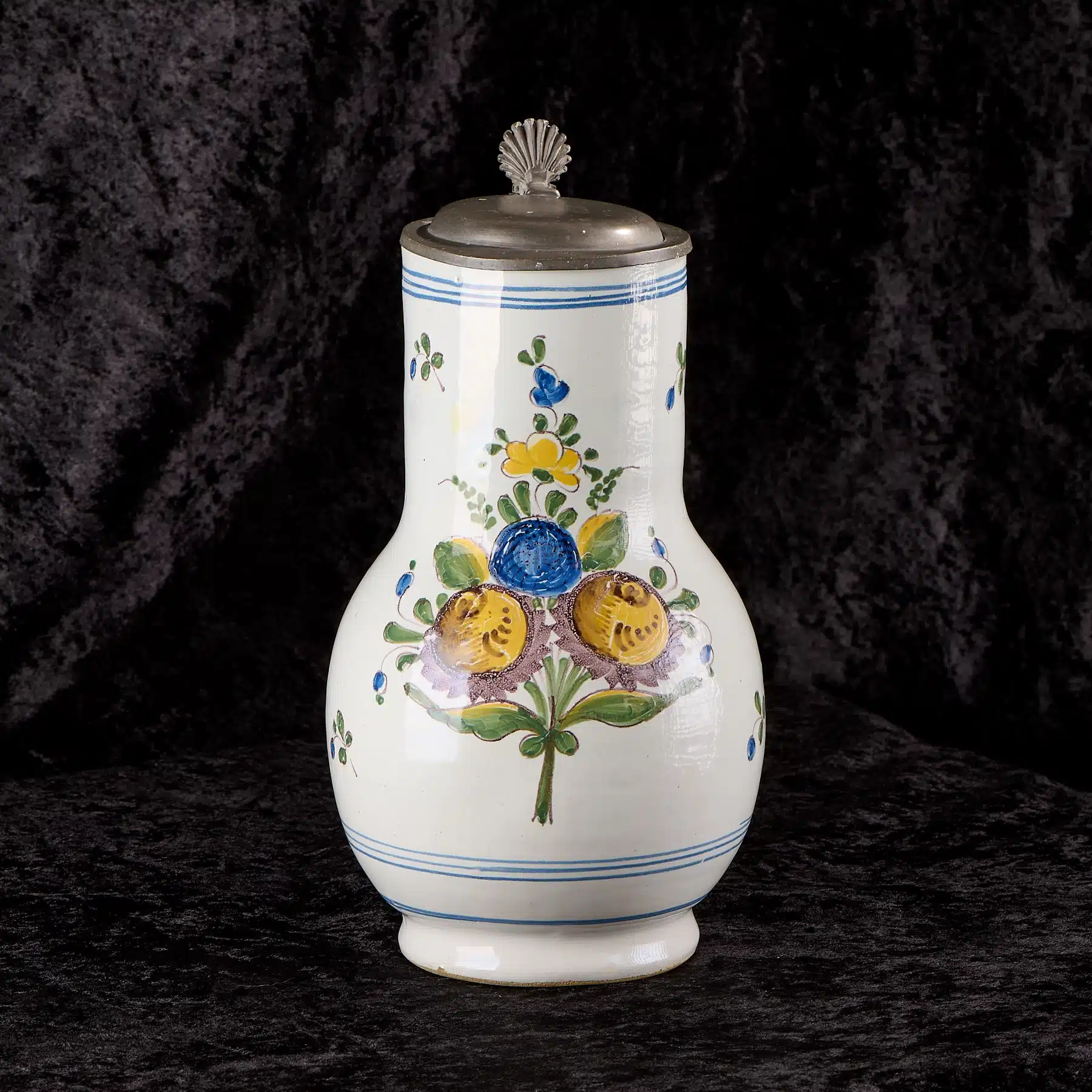 18th century Delftware tankard