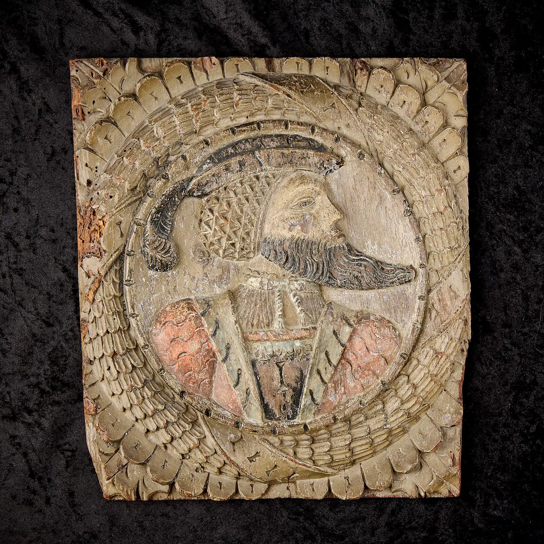Henry VIII portrait panel