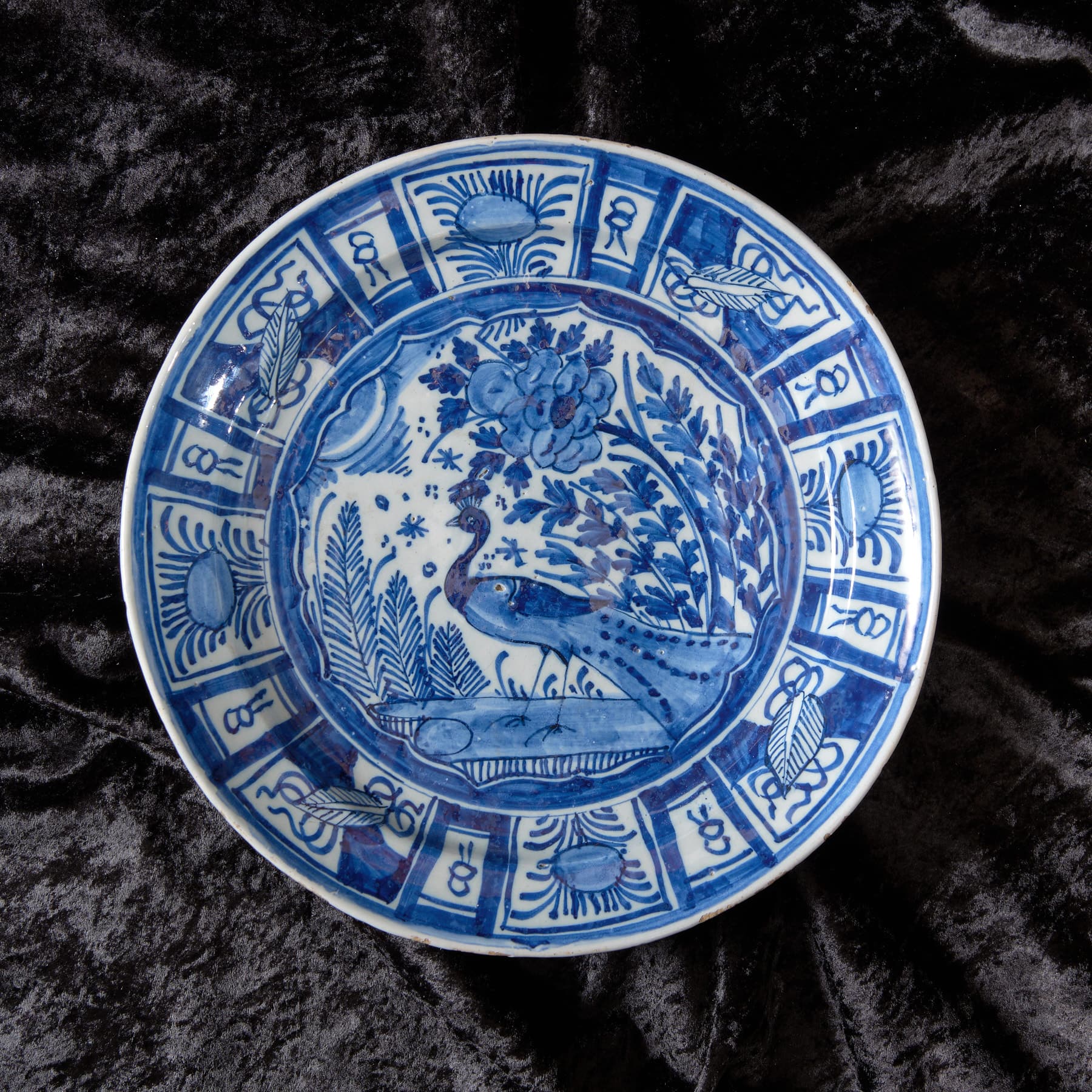 18th century Delft charger