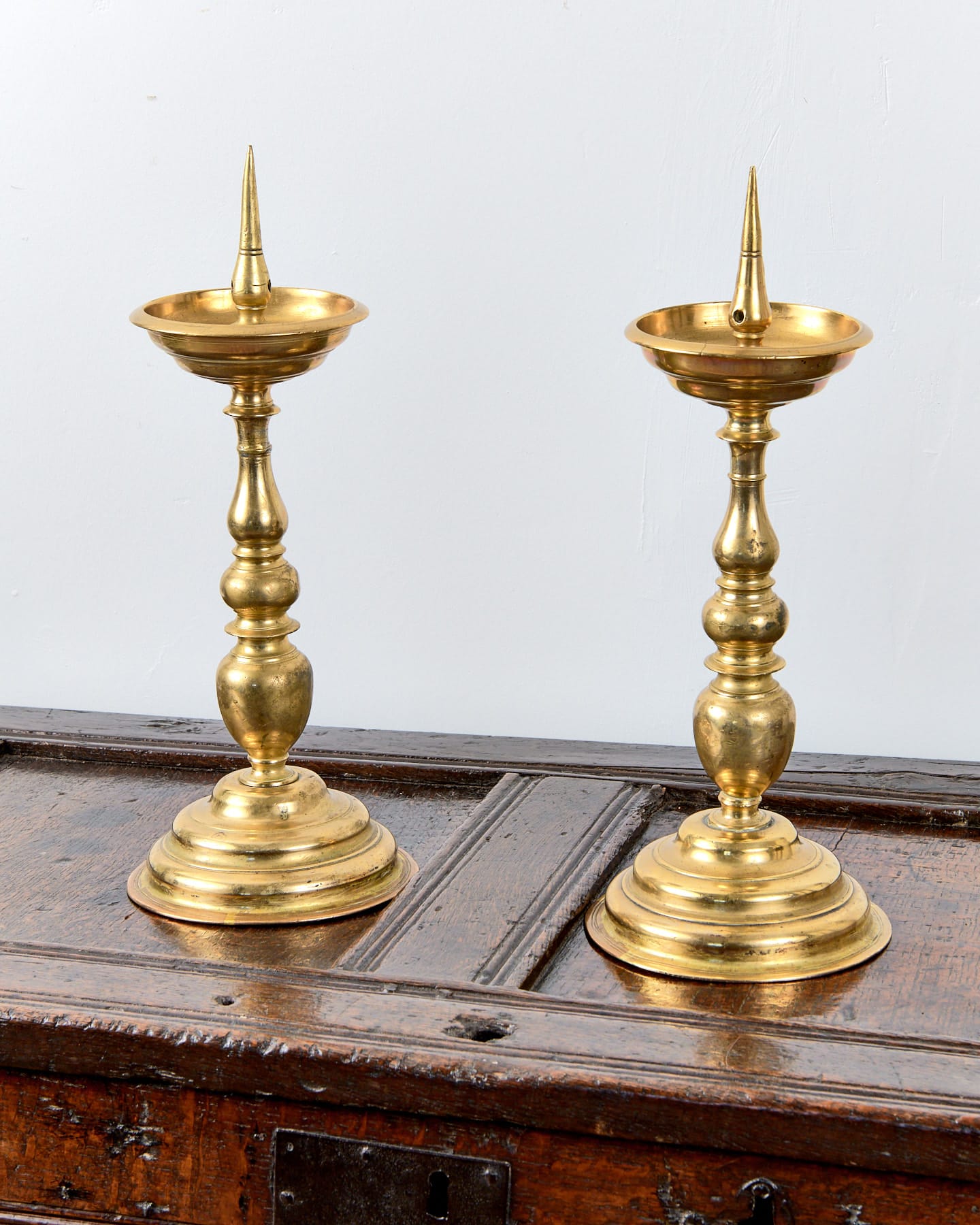 17th century Dutch candlesticks