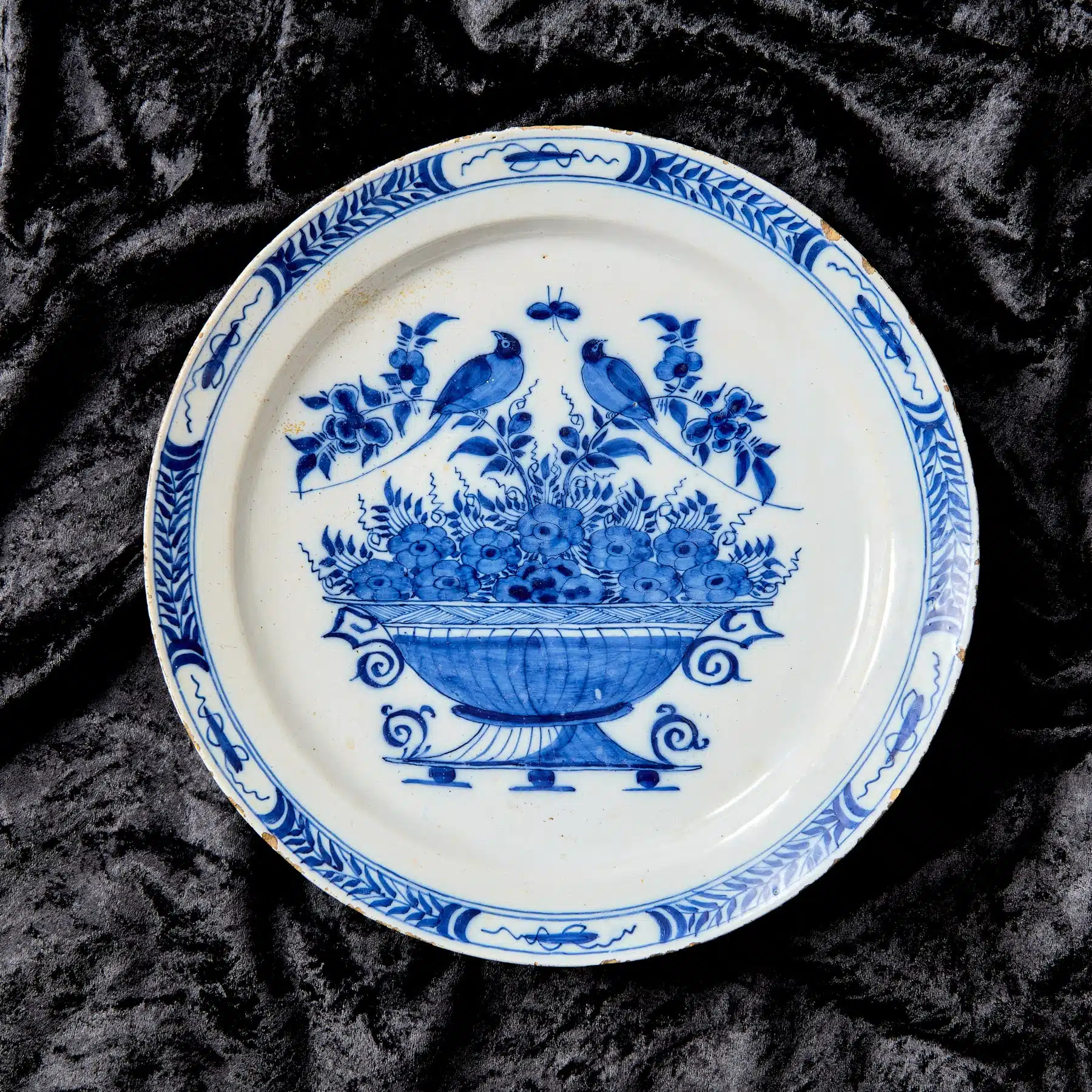 18th century Delft charger