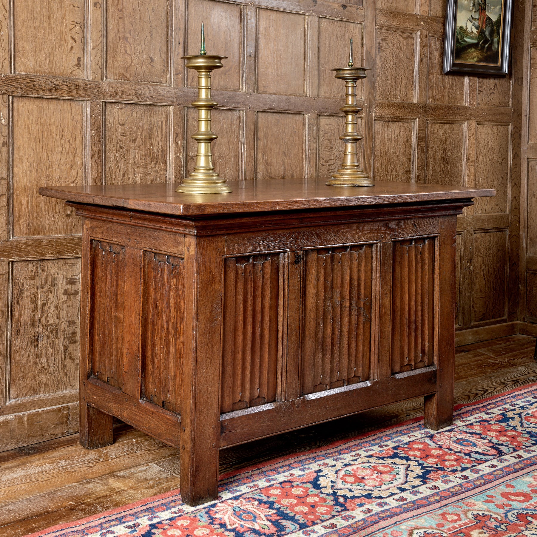 Gothic carved rent table