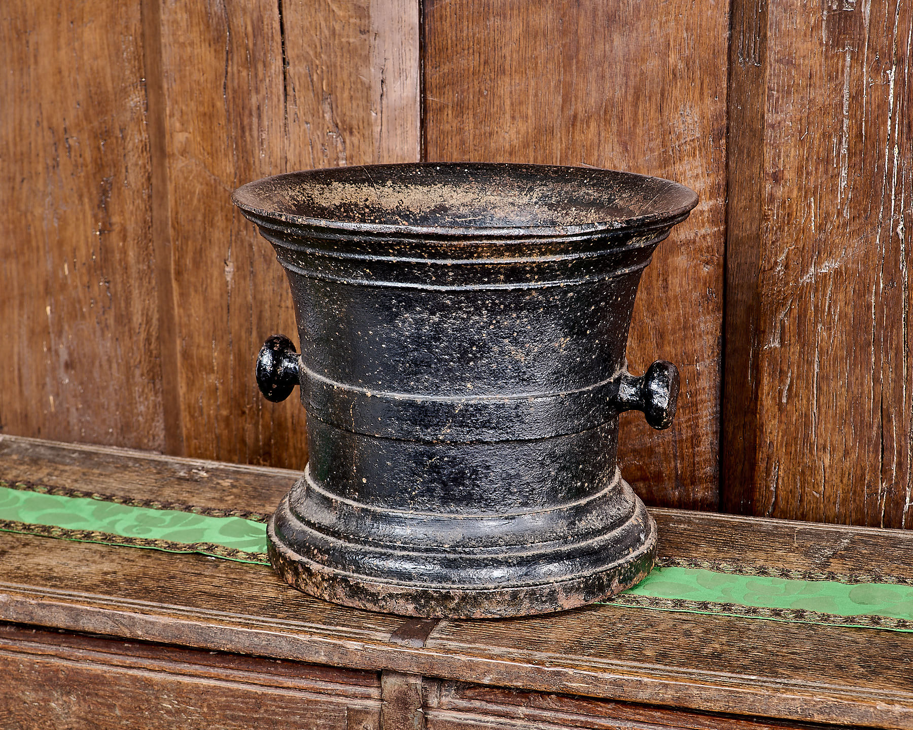 Charles II iron mortar