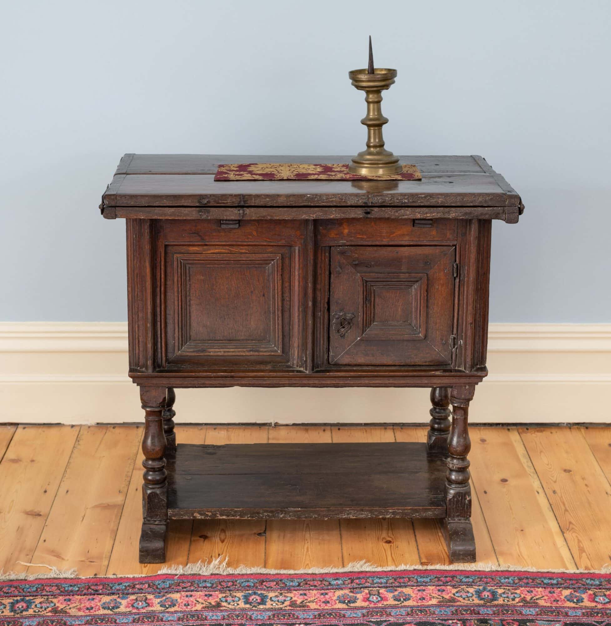 Late Henry VIII oak gaming table