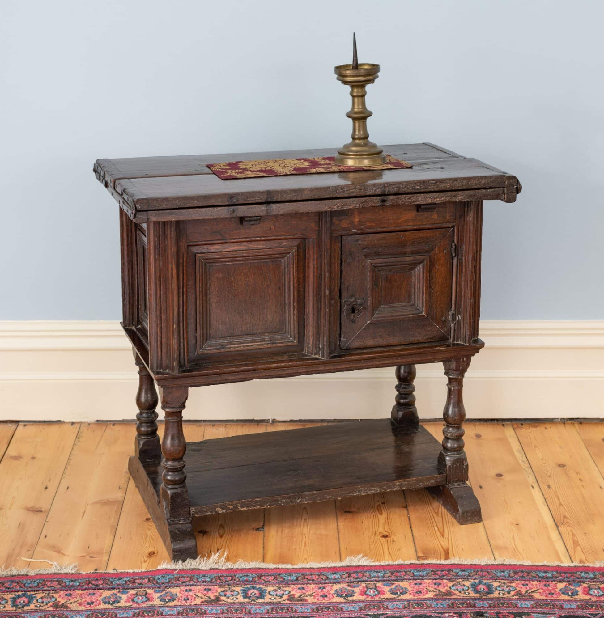 Late Henry VIII oak gaming table
