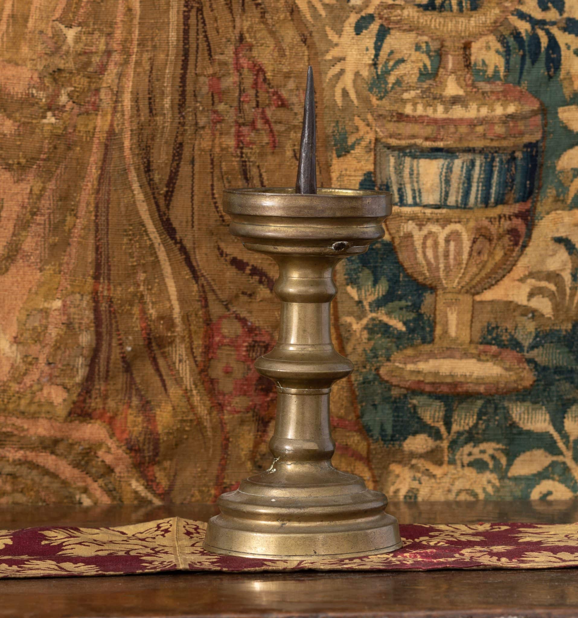 Late Gothic pricket candlestick