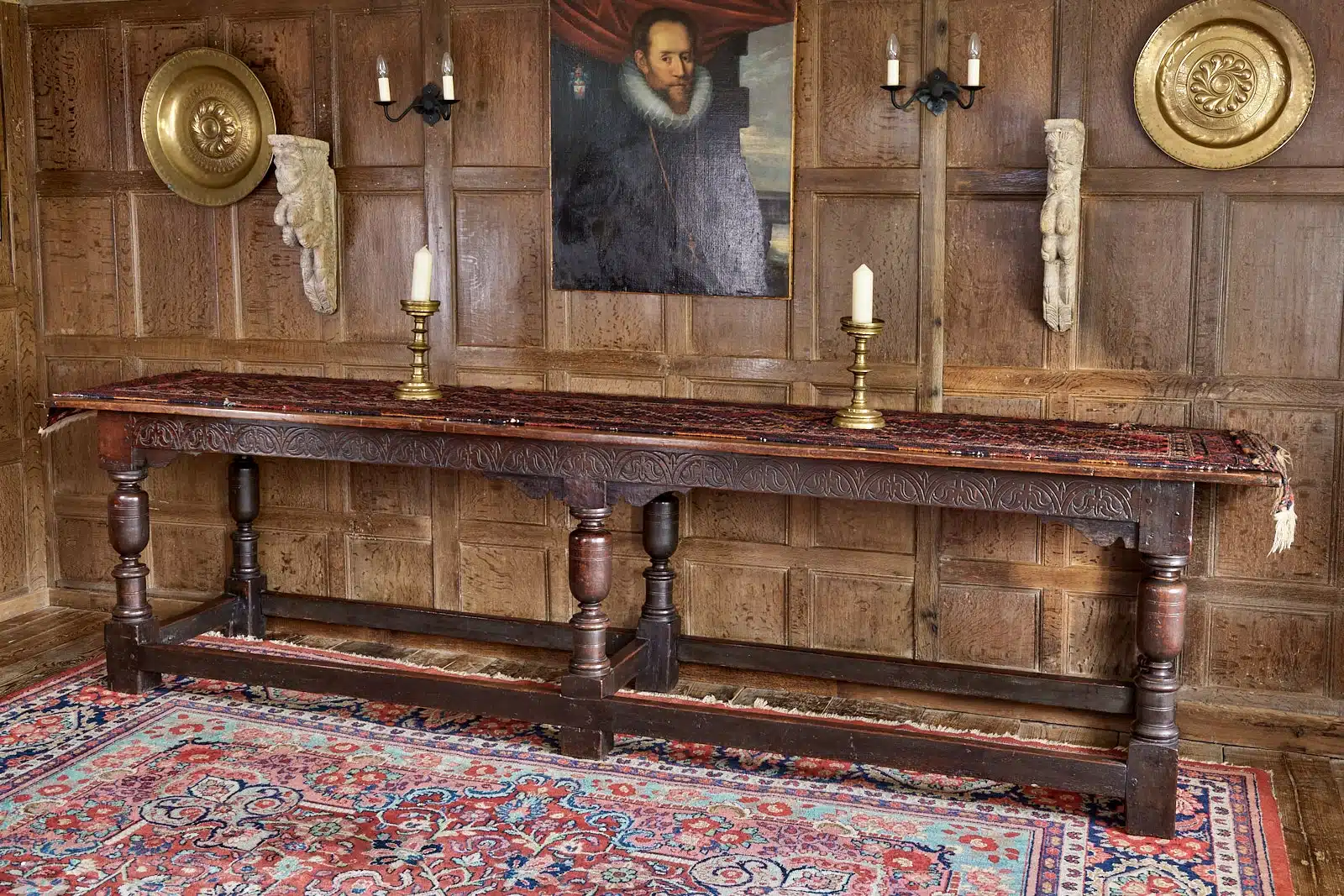 Charles I Joined Oak Long Table