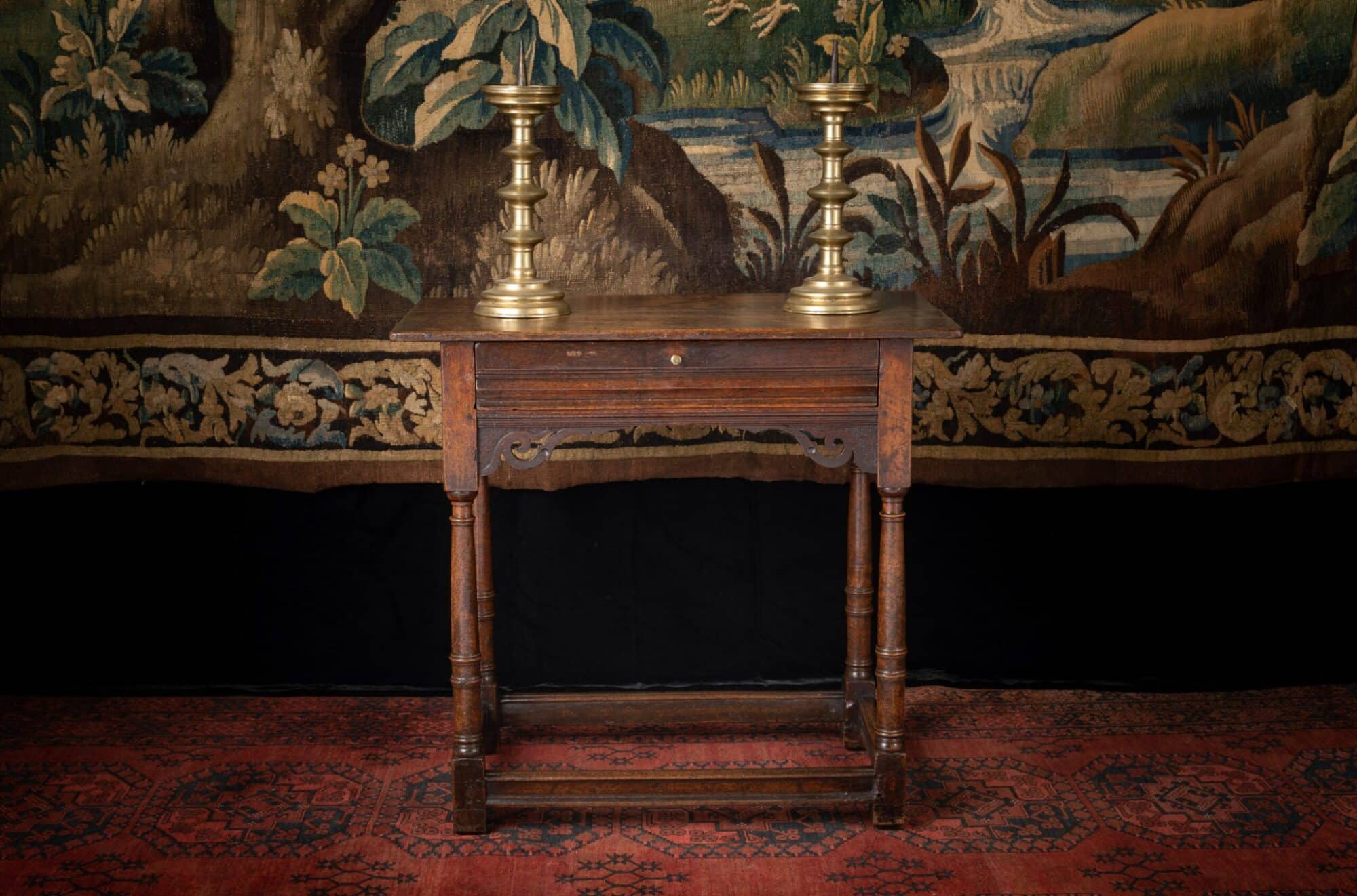 Charles I joined oak side table
