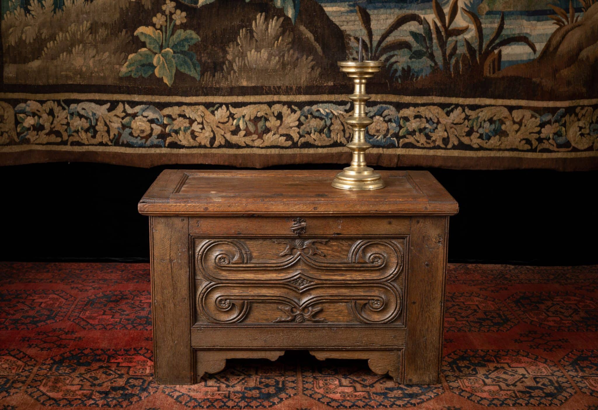 Late Gothic oak chest