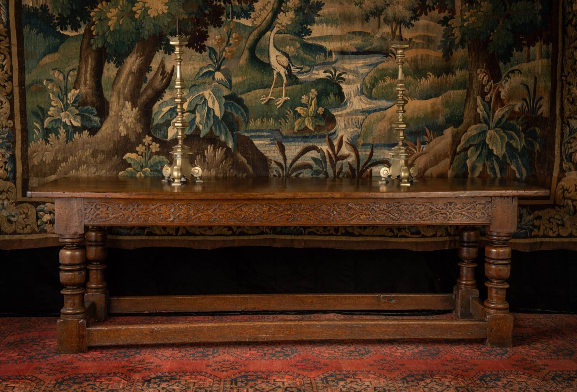 Charles I joined oak long table