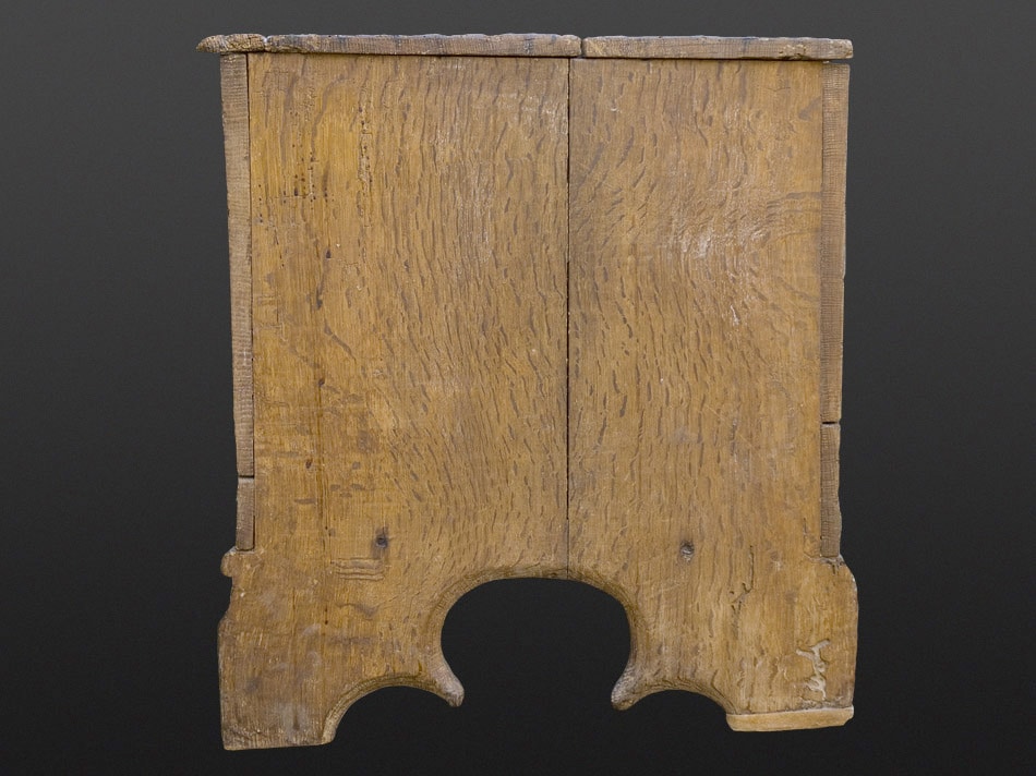 English Medieval plank chest