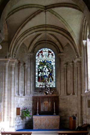 Romsey Abbey oak screen