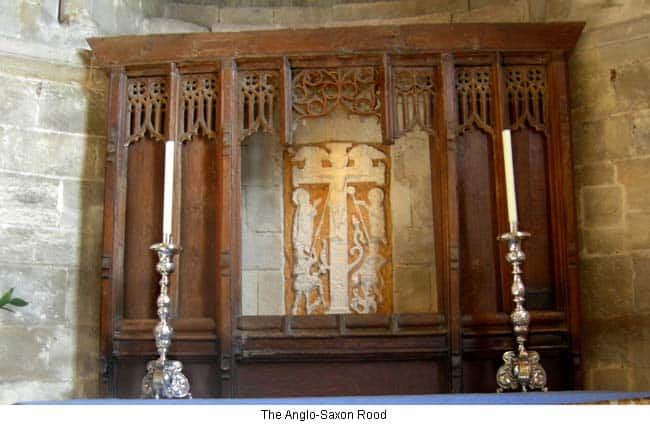 Romsey Abbey oak screen