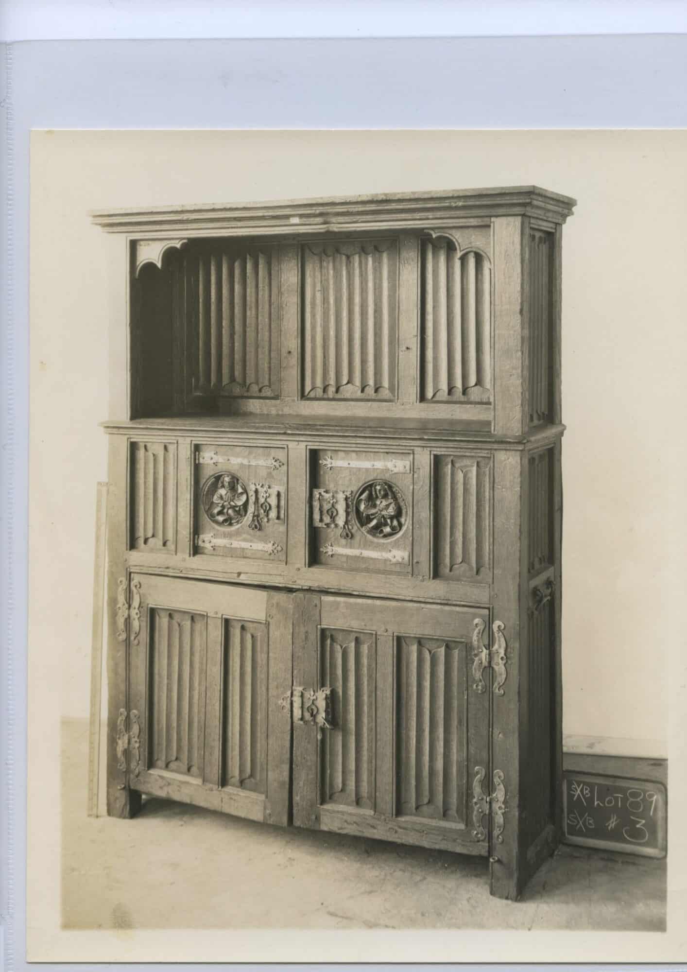 William Randolph Hearst Gothic cupboard