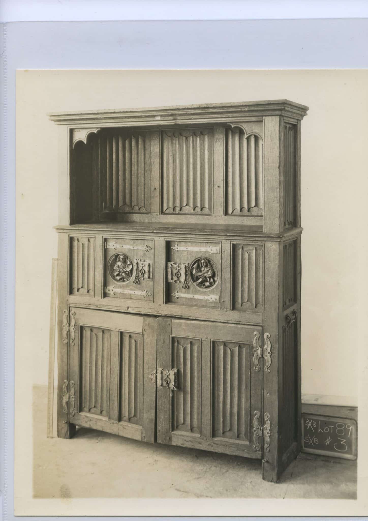 William Randolph Hearst Gothic cupboard